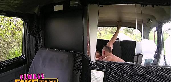  Female Fake Taxi Busty beautiful blonde fucks her lucky passenger